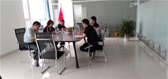 熱烈歡迎濟寧市委宣傳部、仙營街道辦領導蒞臨中重智能公司調研指導