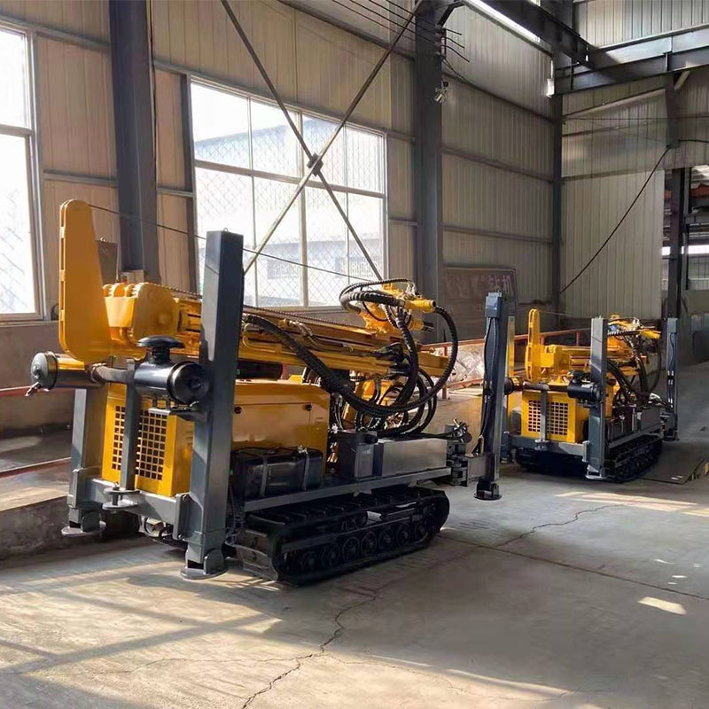 中重智能一批履帶鉆機發往山西呂梁