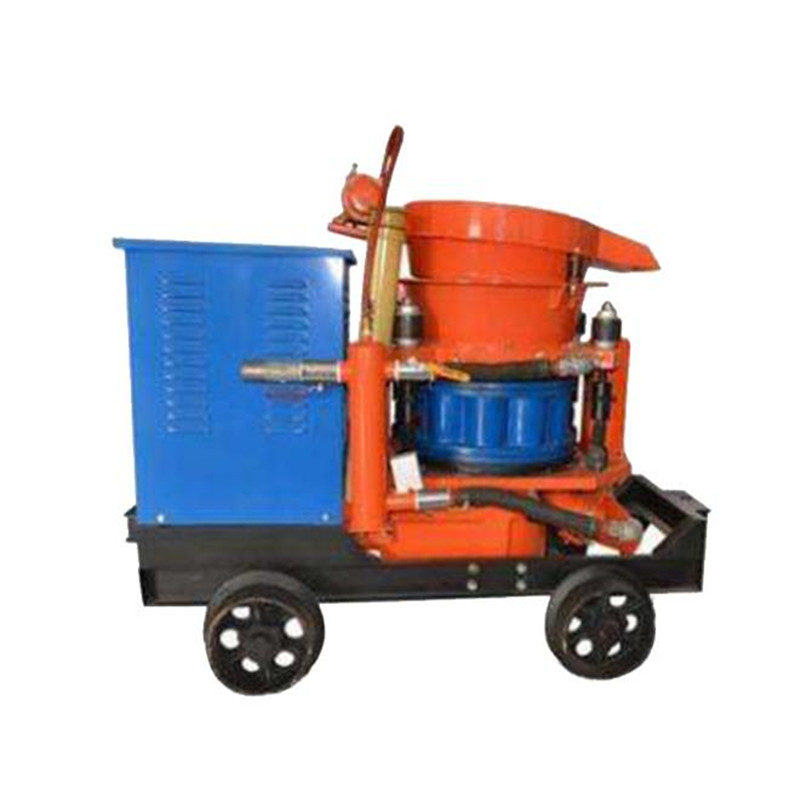 中重智能一批噴漿機發往陜西神木