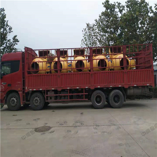 中重智能一批混凝土攪拌機發往黑龍江雞西