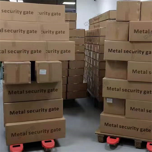 中重智能一批測溫門發往山東東營