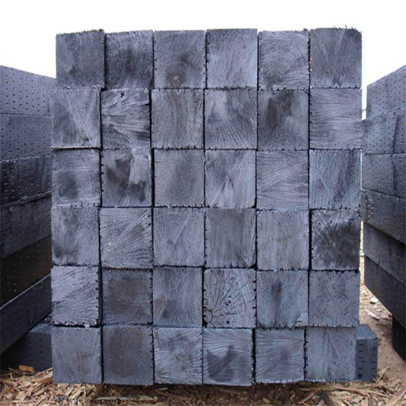 中重智能一批油浸枕木發往河北邯鄲