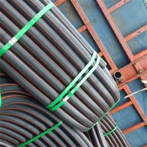 中重智能一批PE穿線管發往山西長治