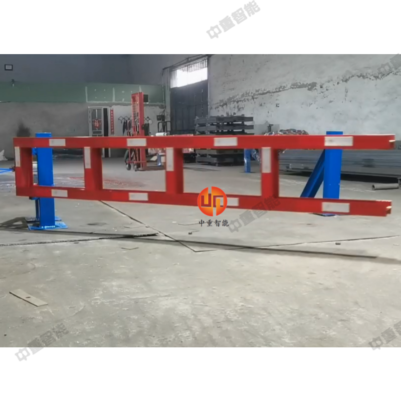 水平擺式氣動擋車欄